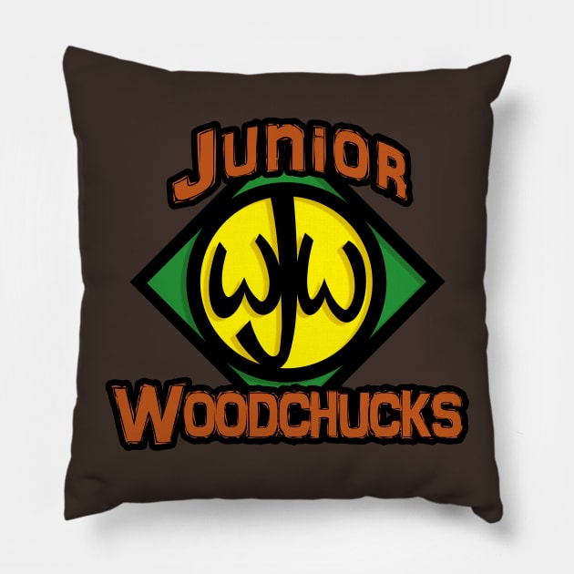 Junior Woodchucks Pillow by Ellador