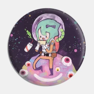 Space Taco Pin