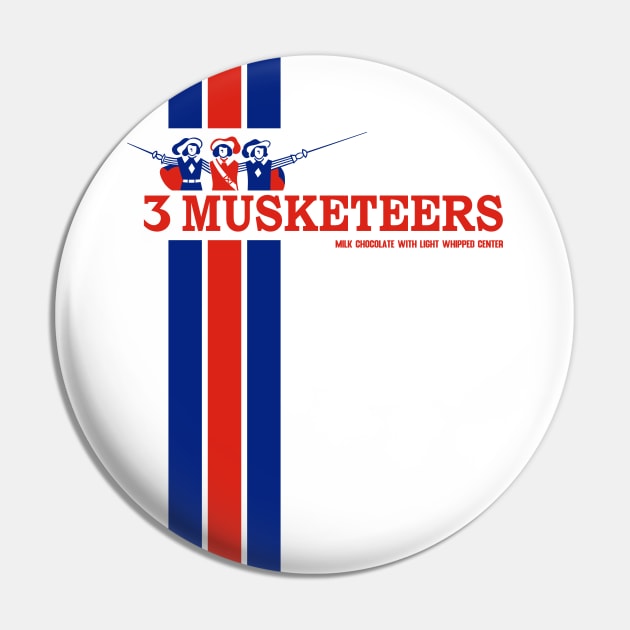 3 Musketeers Pin by DCMiller01