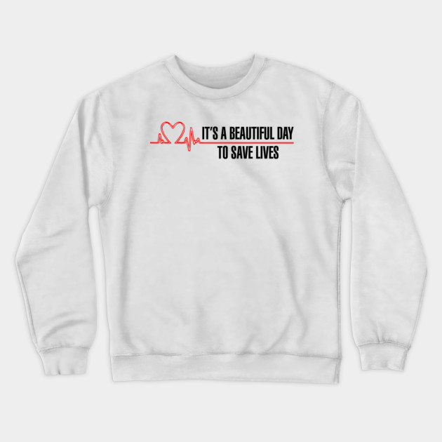 greys anatomy crewneck