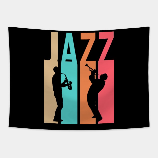 Classic Jazz Tapestry by Sham