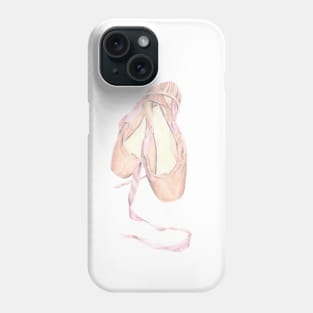 Ballet Shoes Watercolor Phone Case