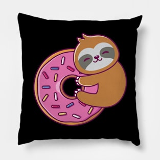 Sloth Donut Pillow