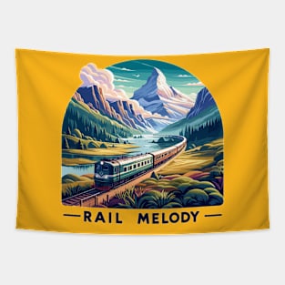 Train, Rail Melody Tapestry