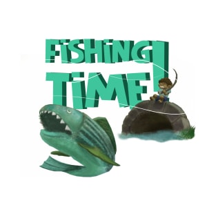 fishing time T-Shirt