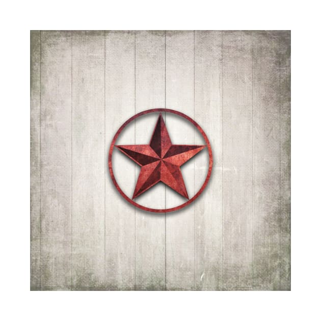 Rustic Star (White Boards) by Jared S Davies