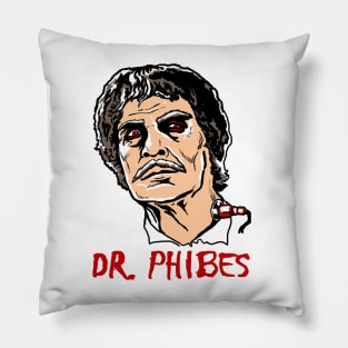 Mani Yack Dr Phibes 2 Pillow