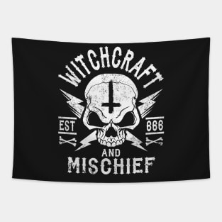 WITCHCRAFT AND MISCHIEF, WICCA, SATANISM AND THE OCCULT Tapestry