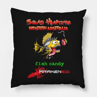 Squid Hunters WA & Fish Candy Kraken Jigs Pillow