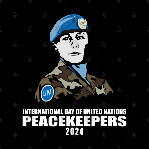 International Day of UN Peacekeepers 2024 by Womens Art Store