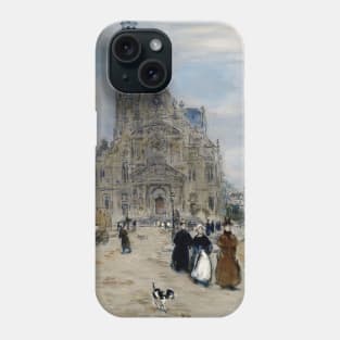 Saint-Etienne-du-Mont, Paris by Jean-Francois Raffaelli Phone Case