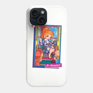 Saturday Morning Tarot V The Hierophant Phone Case