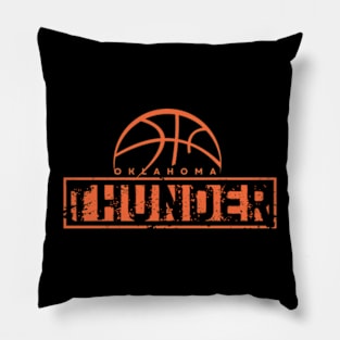 okc thunder basketball Pillow