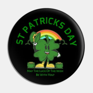 Rainbow St Patric Green Fun Pin