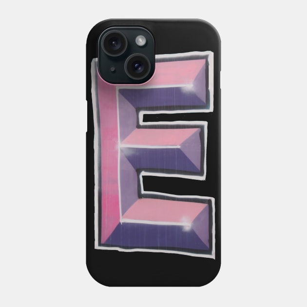 E Phone Case by FolkBloke