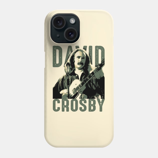 David Crosby Phone Case by mia_me