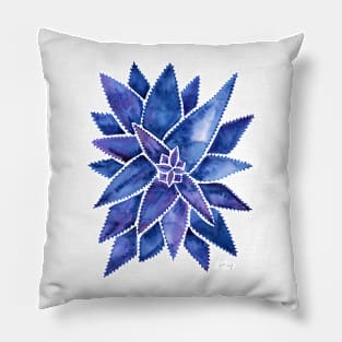 Navy Aloe Vera Pillow