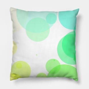 Colorful Circle Abstract Background Design Pillow