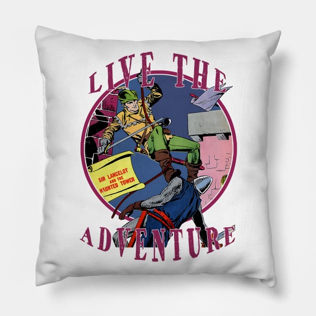 Live the Adventure with Robin Hood Pillow by Joaddo