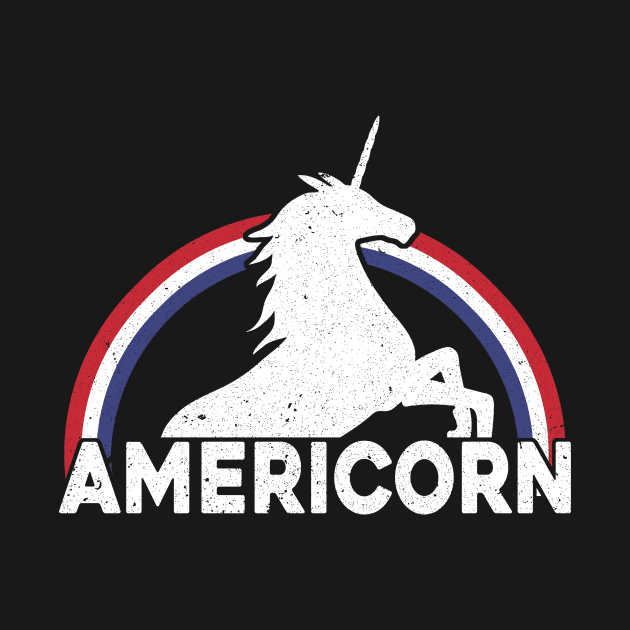 Americorn American Unicorn July 4th Gift by nicolinaberenice16954