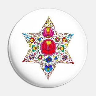 Hexaflower Pin