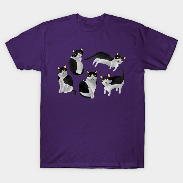 Discover Cats - Drawing - T-Shirt