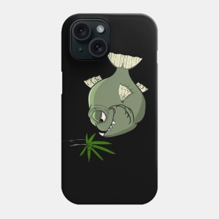 Fishing with weed Phone Case