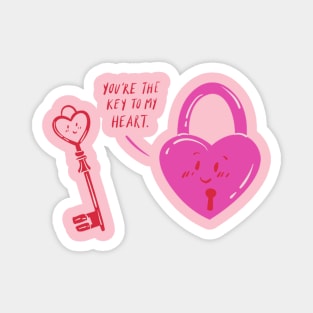 You're the key to my heart Magnet