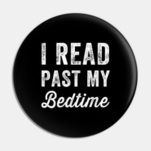 I read past my bedtime Pin