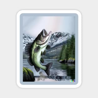 Jumping Fish Magnet