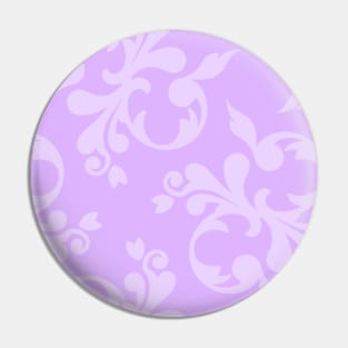 Light Purple Scrollwork Pin