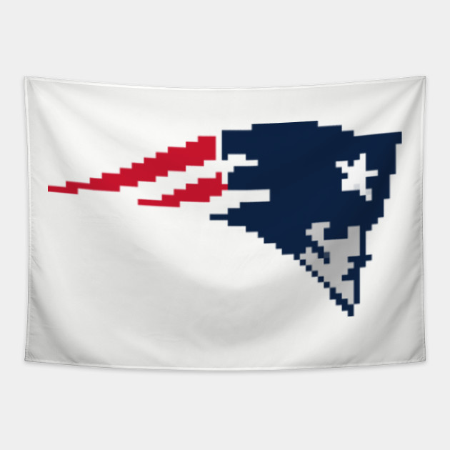 Patriots 8 Bit New England Patriots Tapestry Teepublic