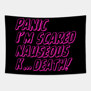 Pocket Skeleton Doll - Pink (Bad Day) Tapestry