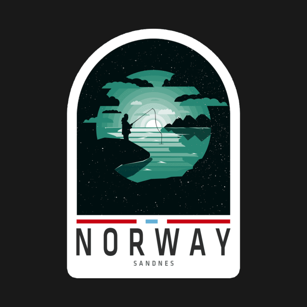 Norway travel Sticker, Norway lovers, Happy country, Adventure by norwayraw