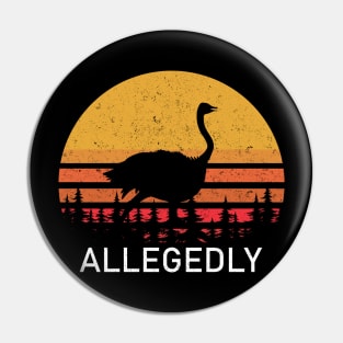 Allegedly Ostrich Vintage Pin