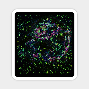 Black Panther Art - Glowing Edges 284 Magnet