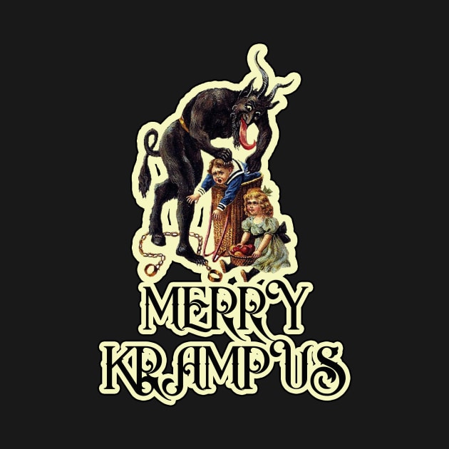 Merry Krampus by ZombeeMunkee