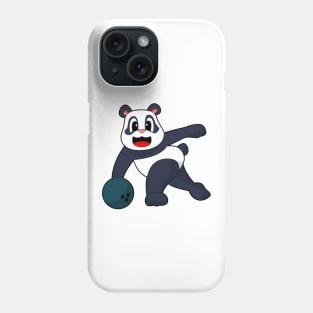 Panda Bowling Bowling ball Phone Case