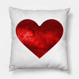 Red Electric Love Heart Pillow