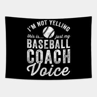 I'm not yelling this is just my baseball coach voice Tapestry