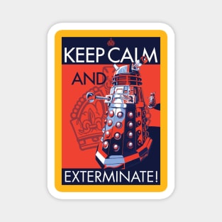 DALEK EXTERMINATE Magnet