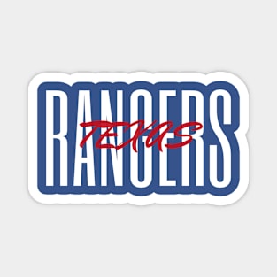 TEXAS RANGERS Magnet