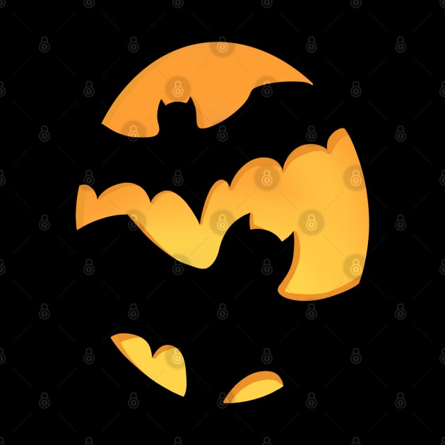 Halloween Spooky Bats by Lady Lilac