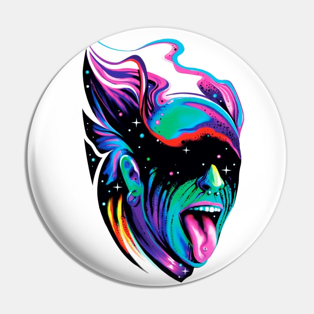 Electro Galaxy Pin by IvanJoh