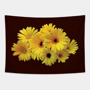 Daisies - Bunch of Yellow Daisies Tapestry