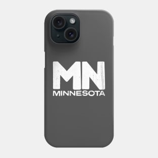 MN Minnesota State Vintage Typography Phone Case