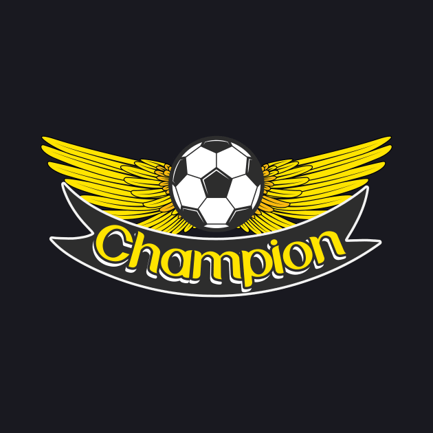 Soccer Champion Winner Team by Foxxy Merch