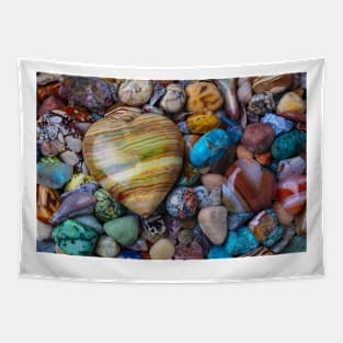 Gorgeous Heart Stone Tapestry