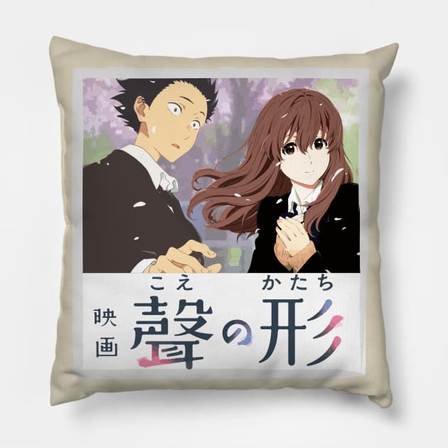 Koe no Katachi Pillow by Koburastyle