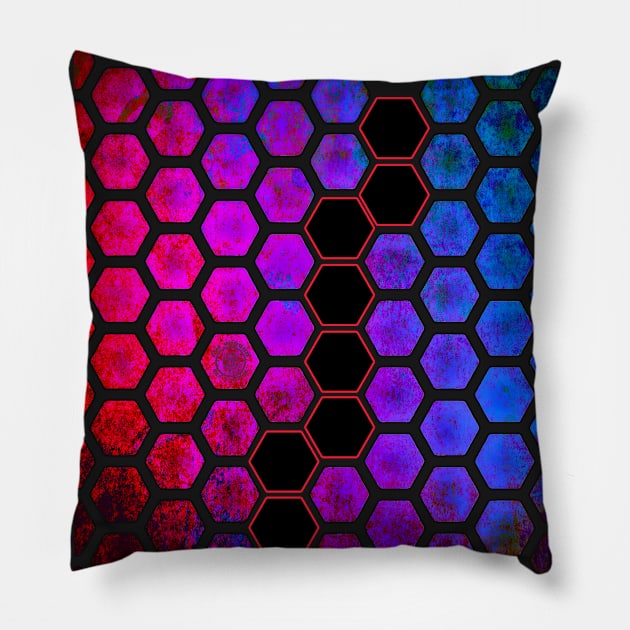 Altered Carbons mk4 by Eye Voodoo Pillow by eyevoodoo